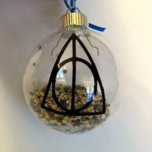 NWT Harry Potter Glass Ornament
